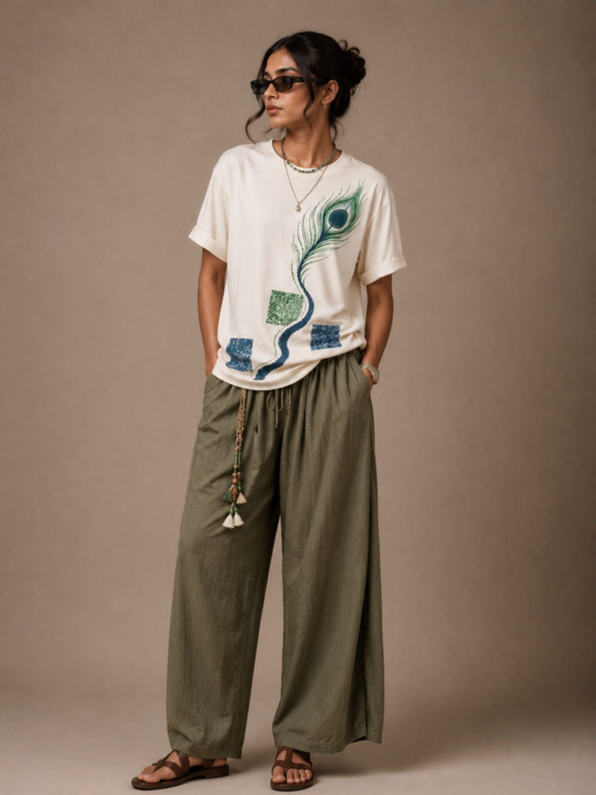 RaaS Oversized Tee - White - Women - view 3