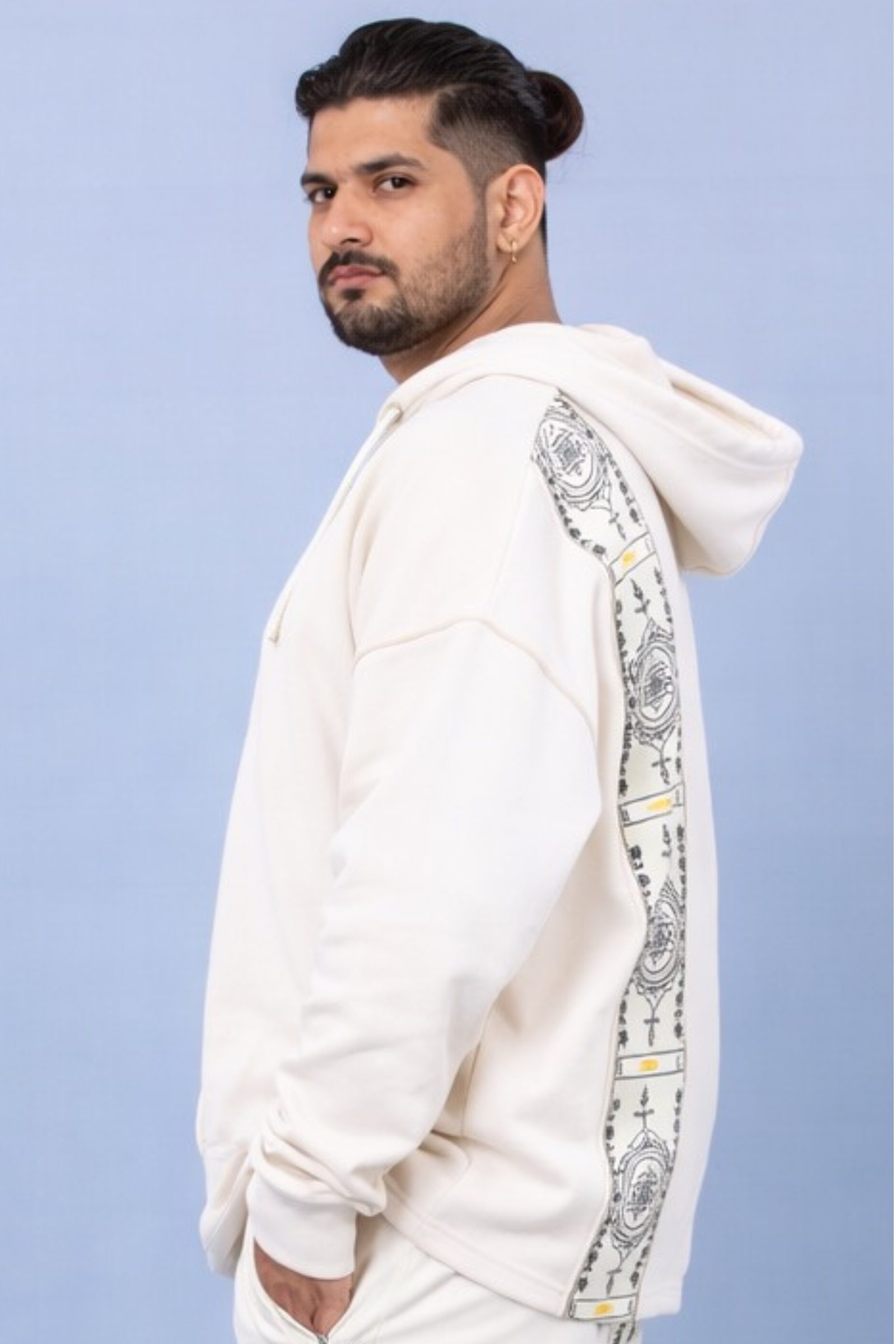 Cosmic Handcrafted Hoodie