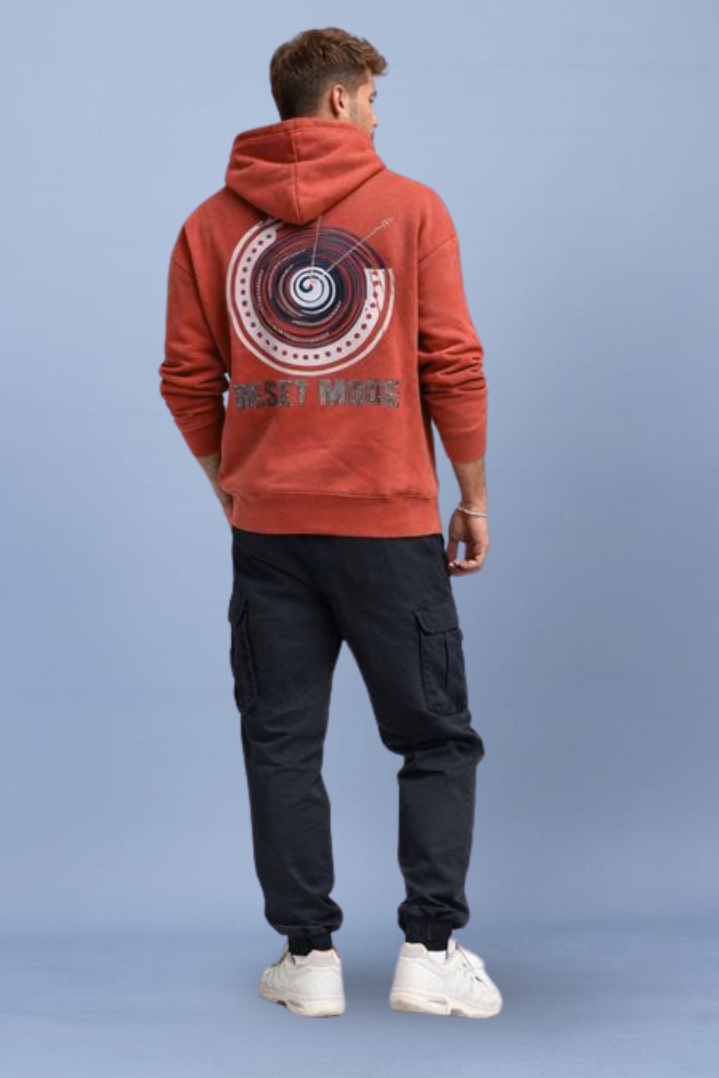 Reset  Handcrafted Hoodie