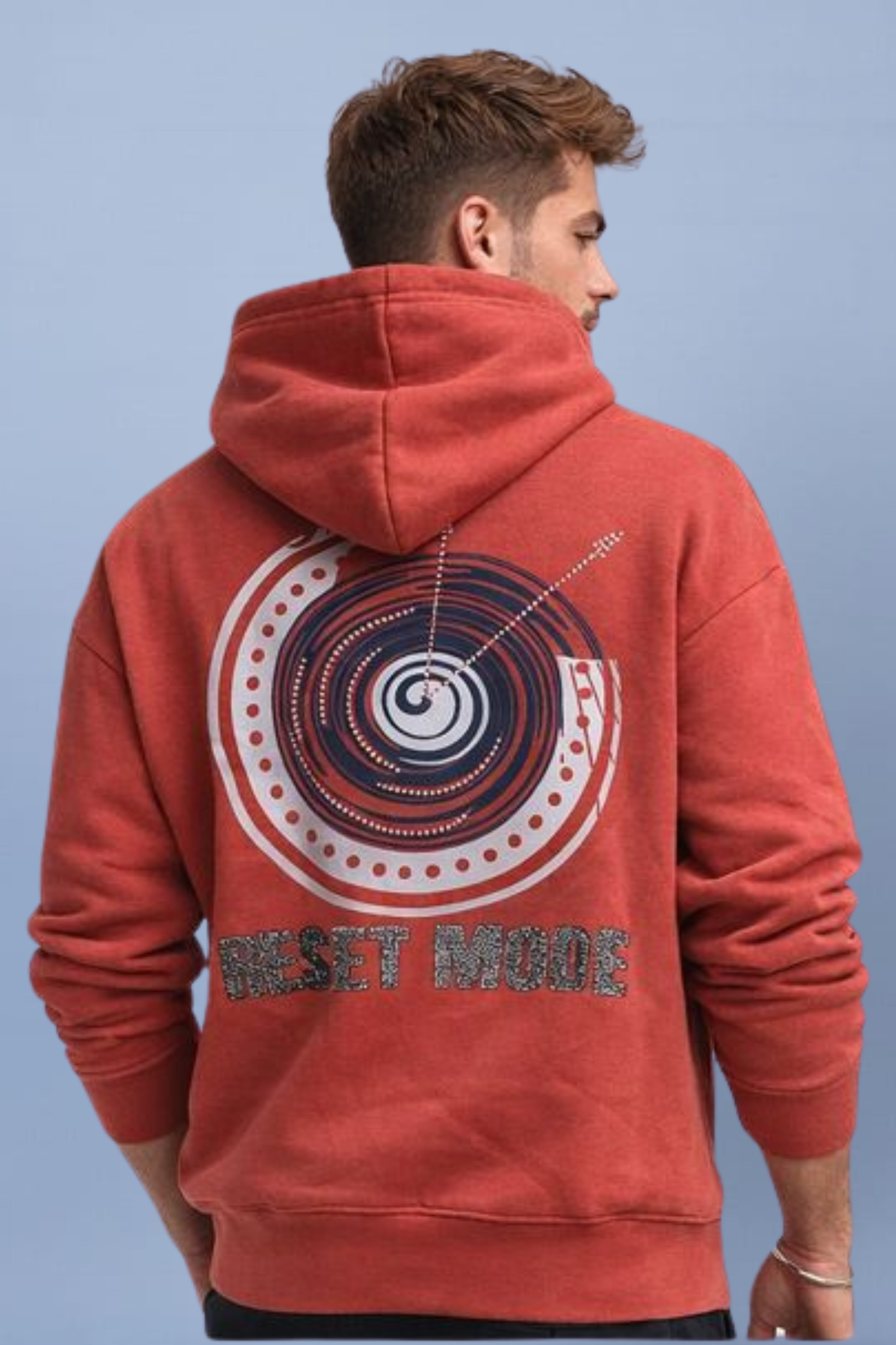 Reset  Handcrafted Hoodie