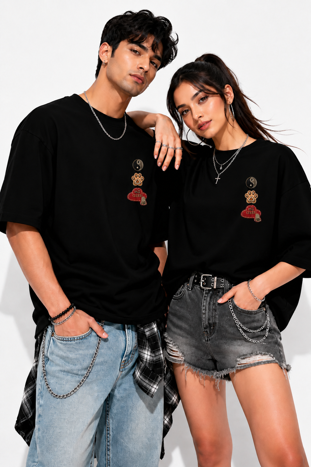 Tribute To MJ Oversized T-shirt Design View - Atached Streetwear India