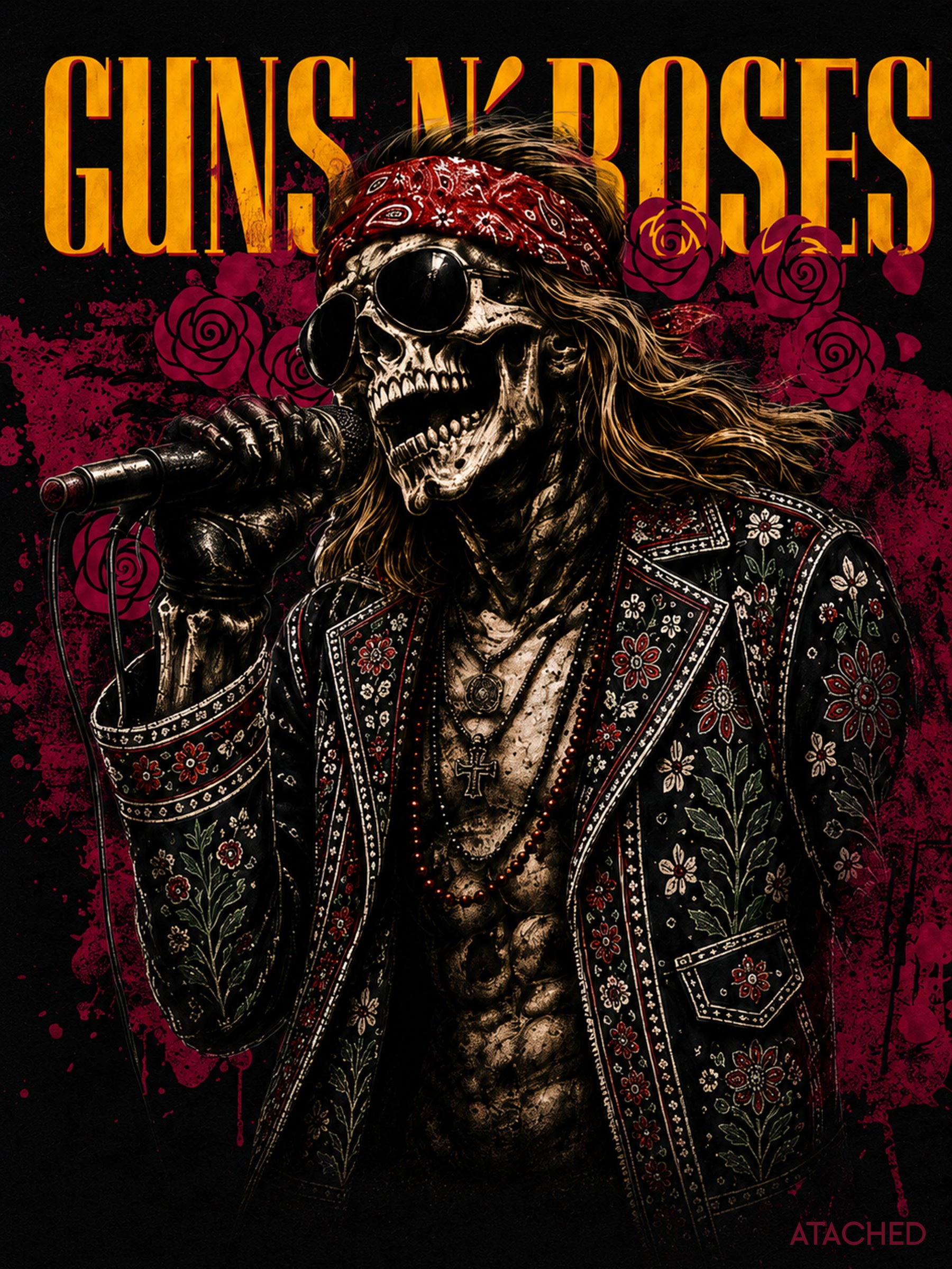 GNR Heavy Metal Oversized T-Shirt - Men
