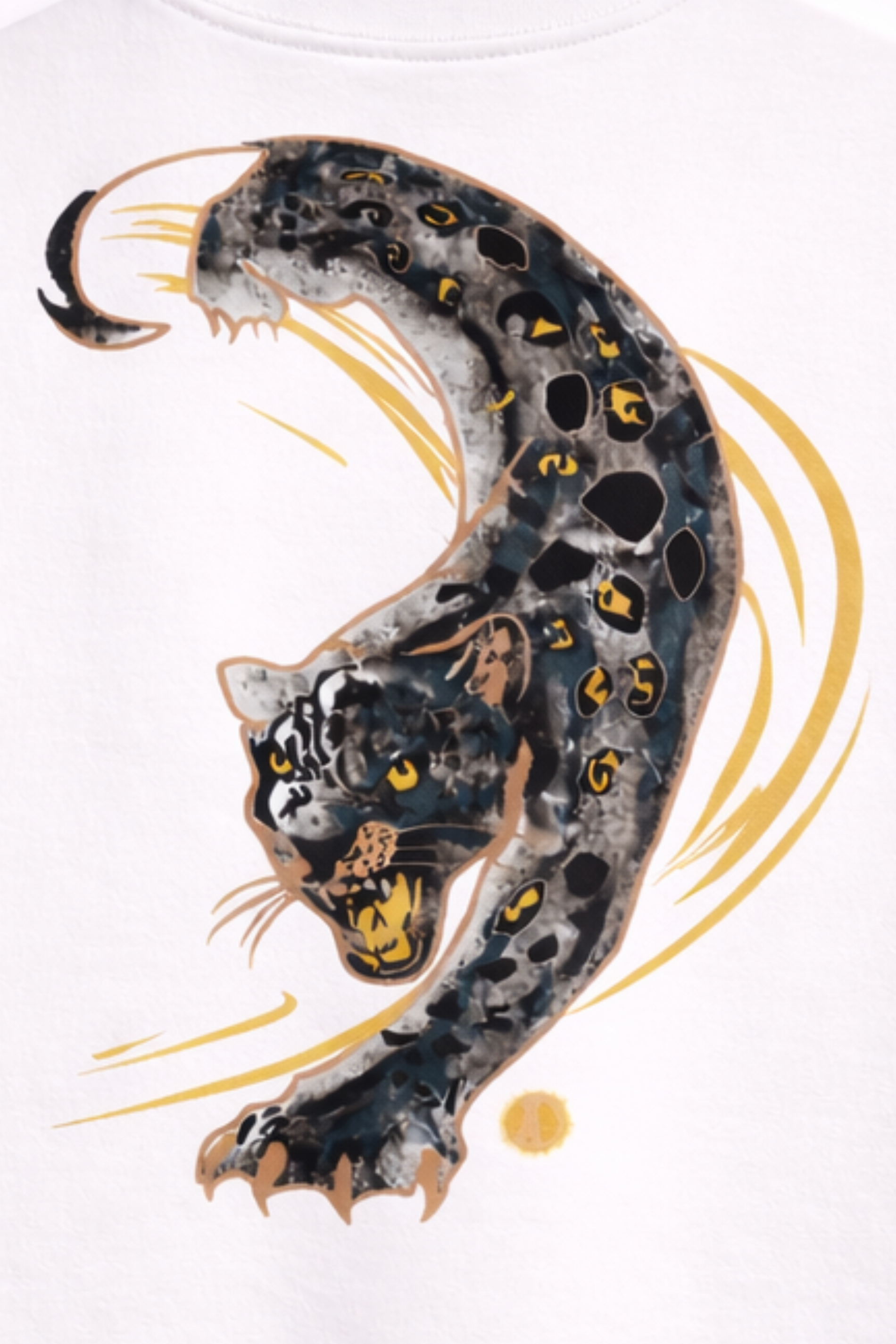 Midnight Panther Oversized Tee - Women