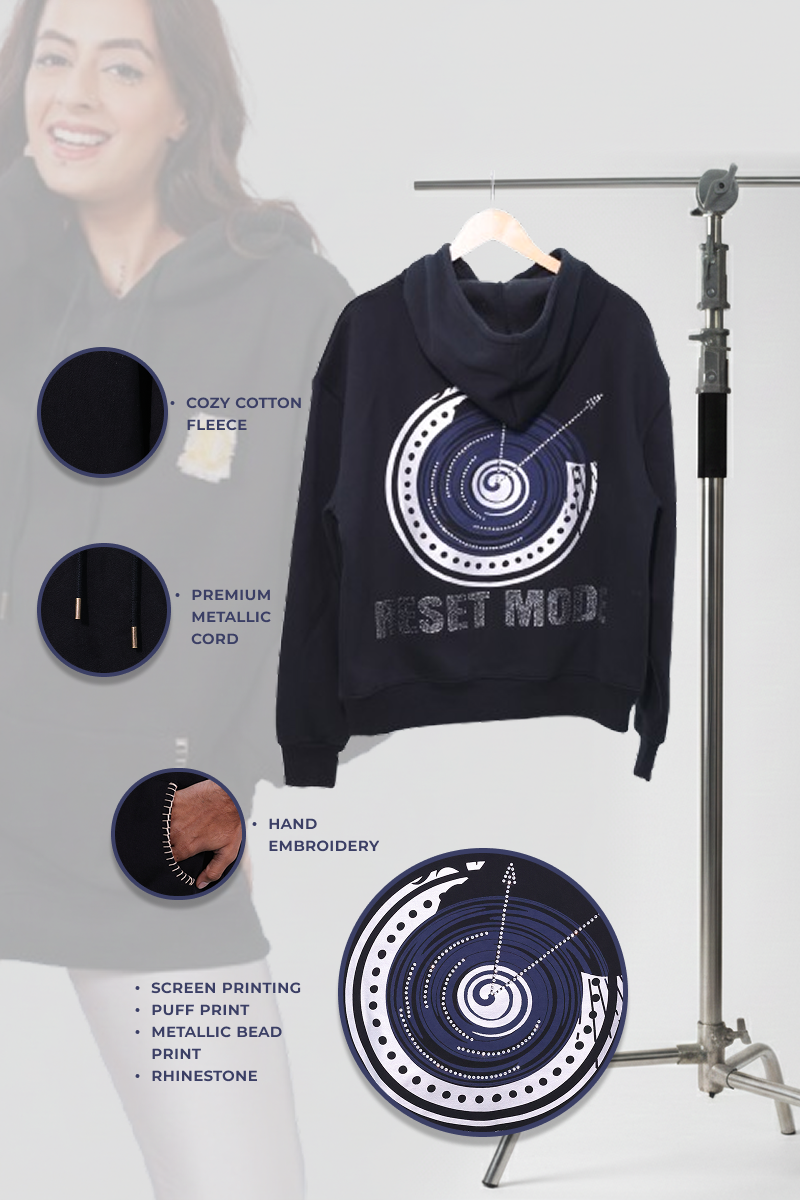 Reset Handcrafted Hoodie