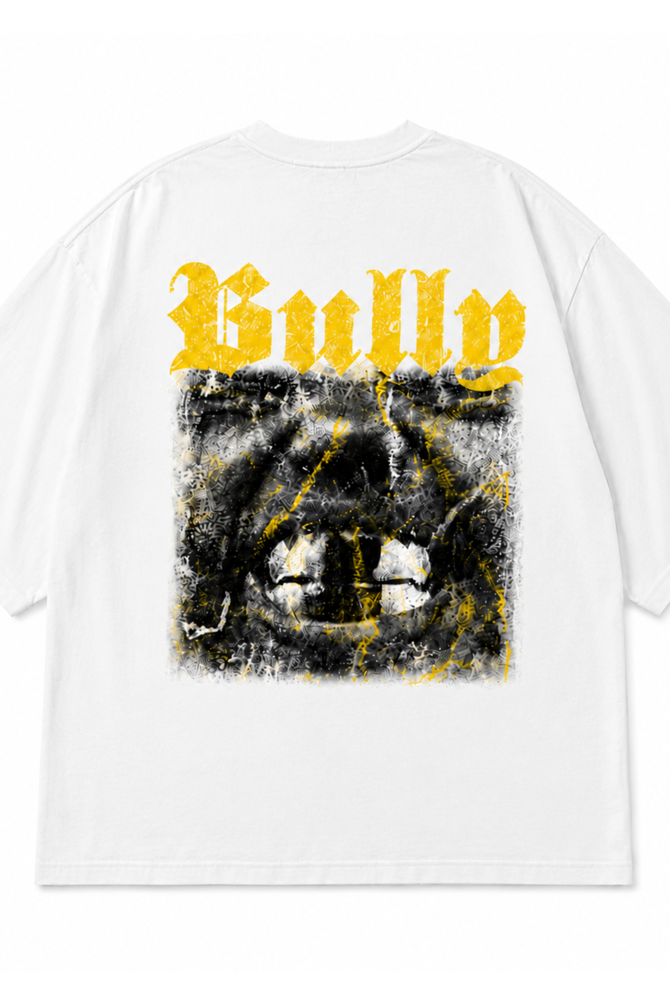 YE Bully White Concert Ready Oversized T-shirt Lifestyle - Atached Streetwear India