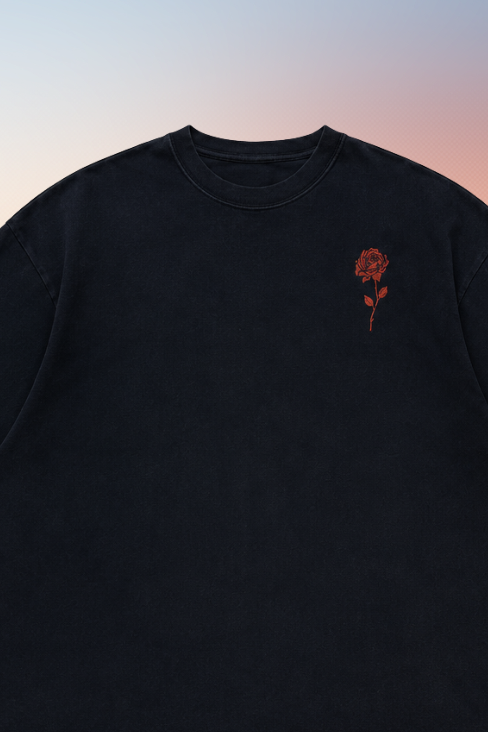 Long Live the Rose Oversized Tee - Women