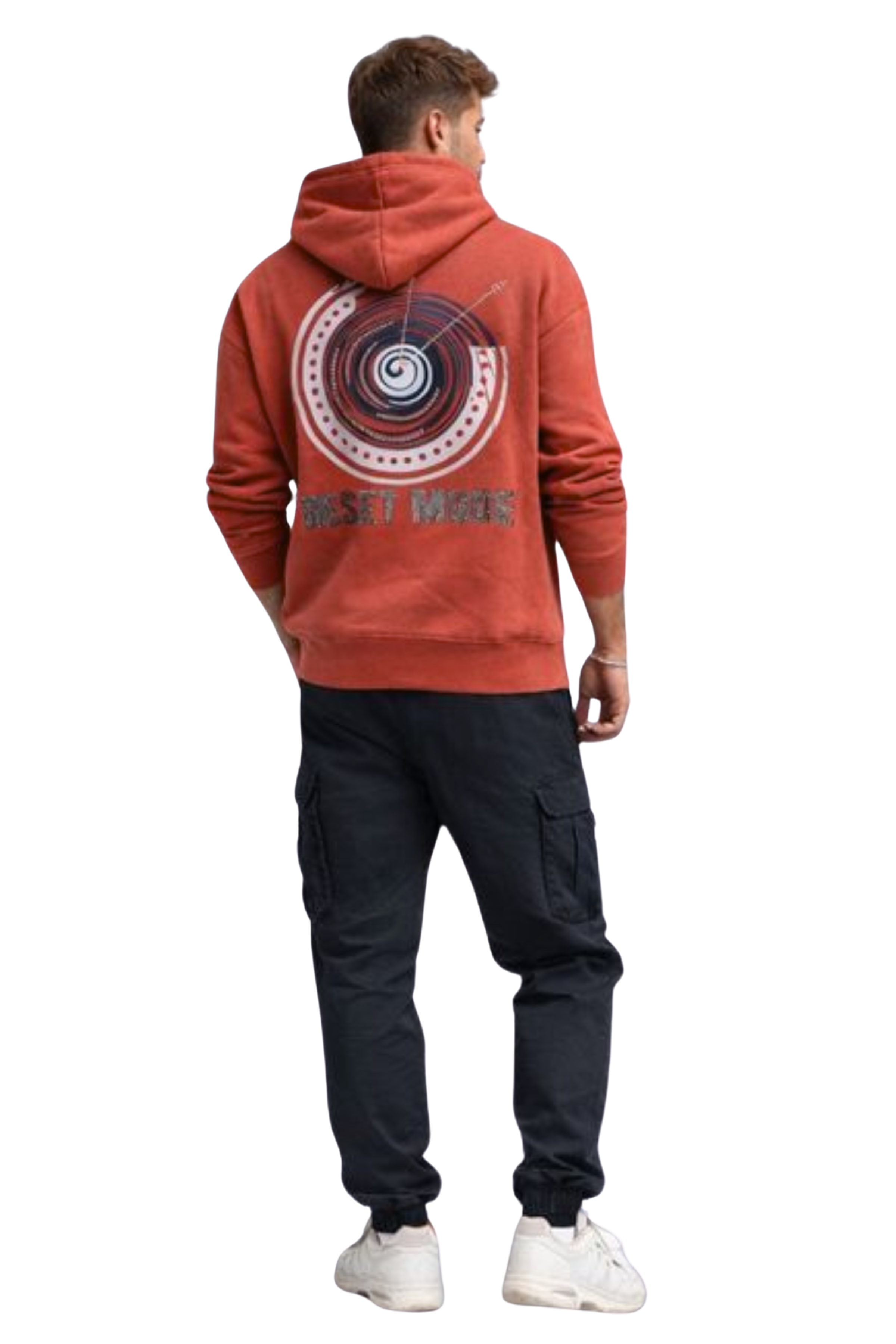 Reset  Handcrafted Hoodie