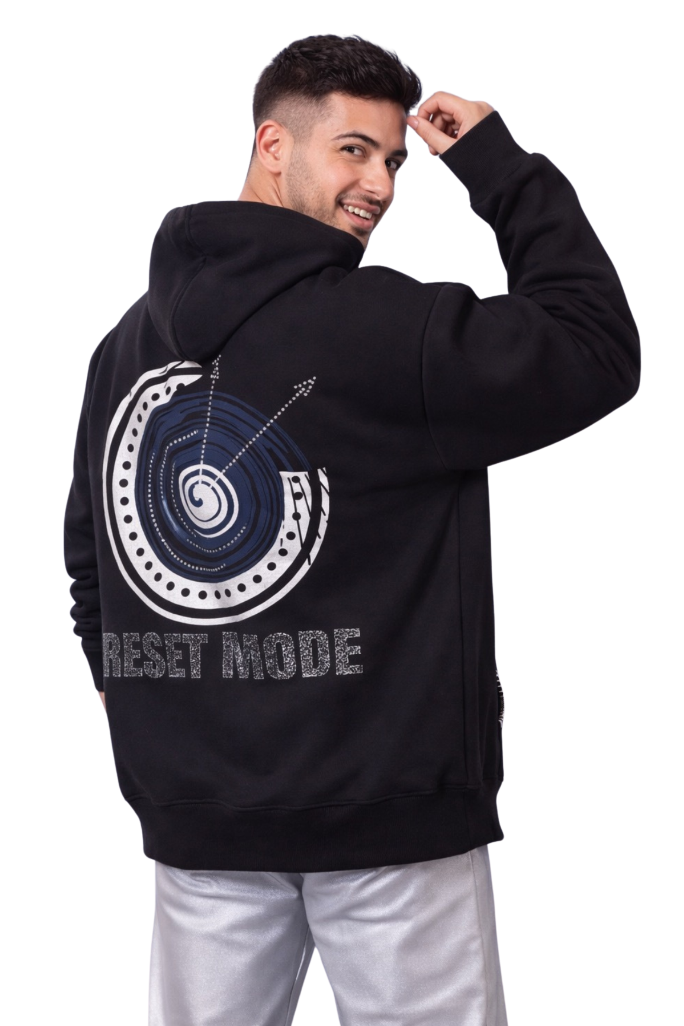 Reset  Handcrafted Hoodie