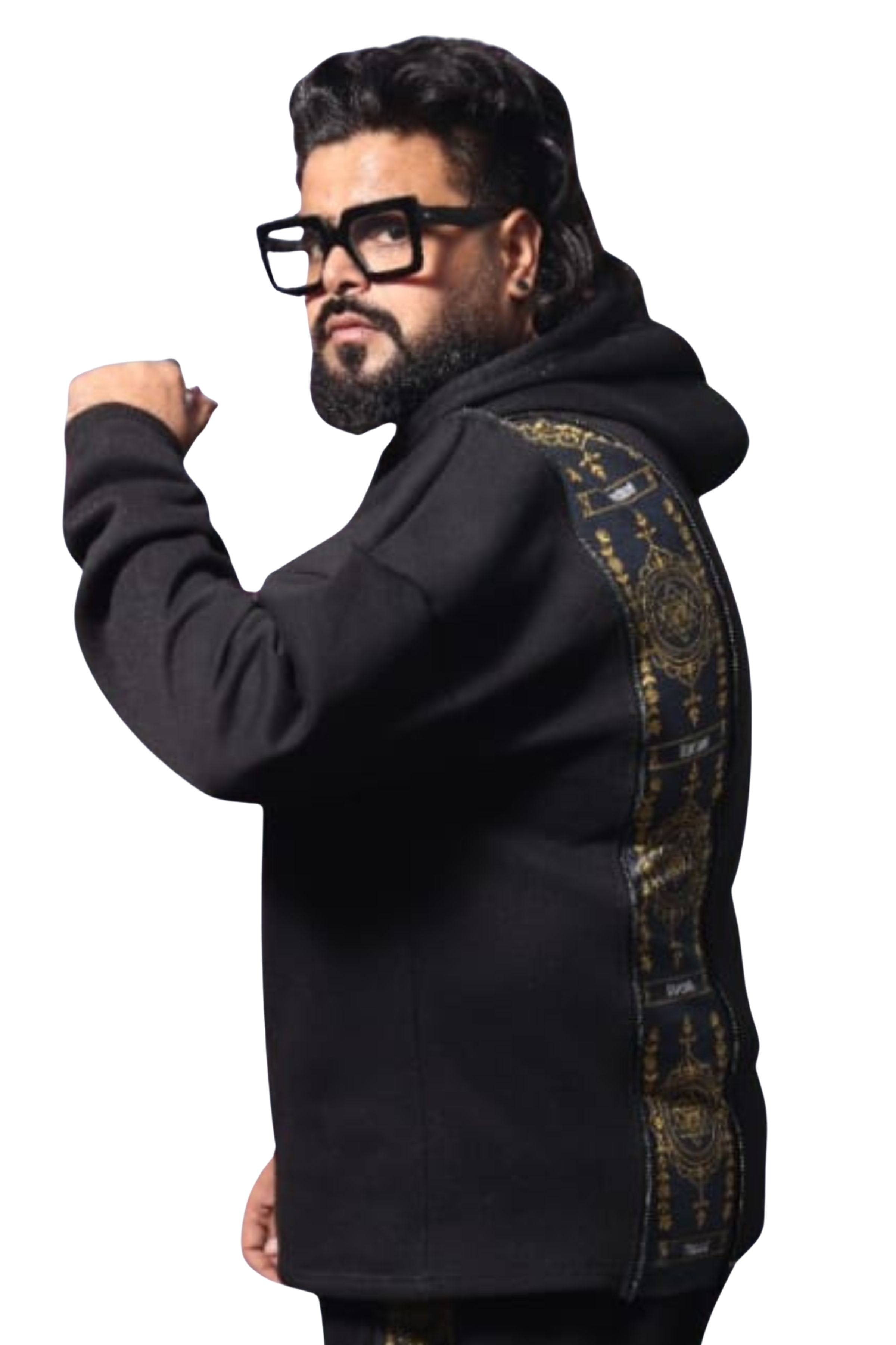 Cosmic Handcrafted Hoodie