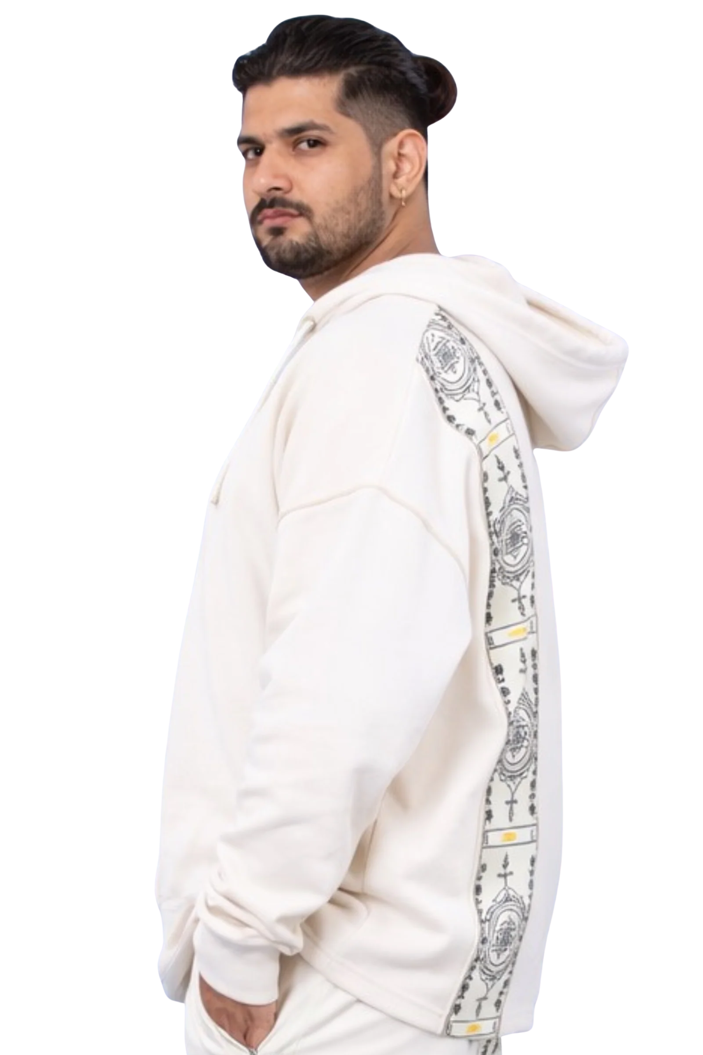 Cosmic Handcrafted Hoodie