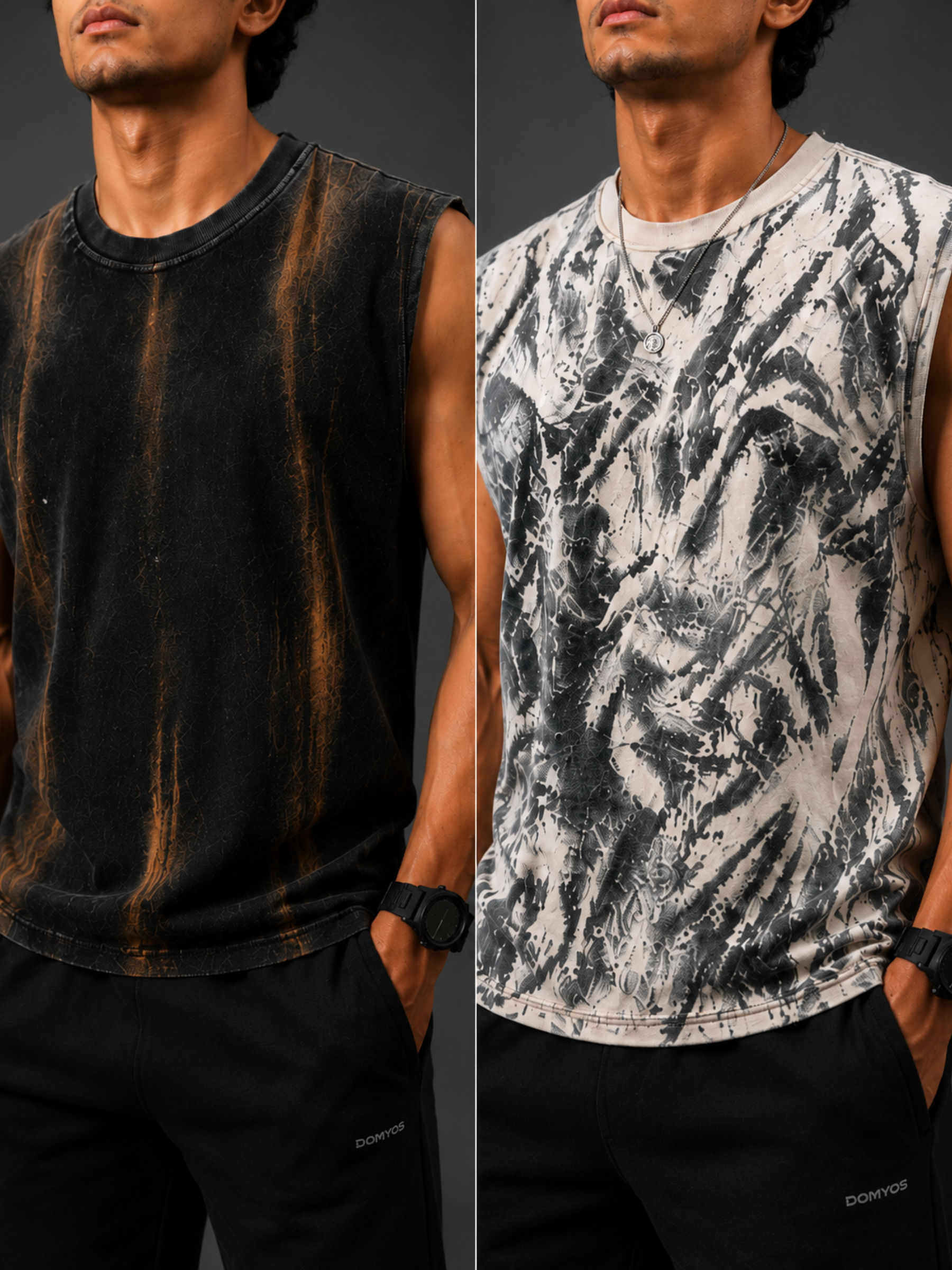 Pack Of 2 Vest VDBlack + KFWhite - Men's Combo – Atached