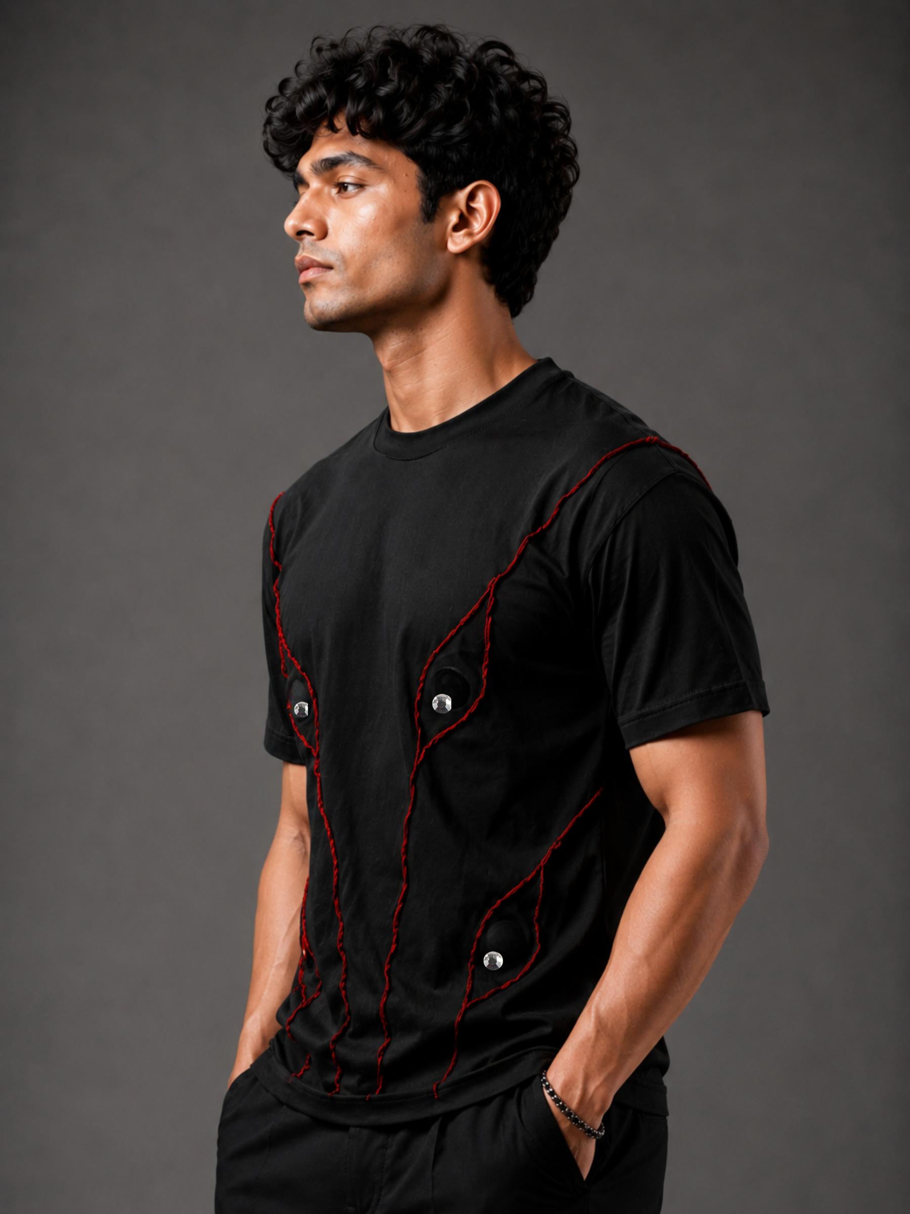 Phobia Oversized Tee Black - Men