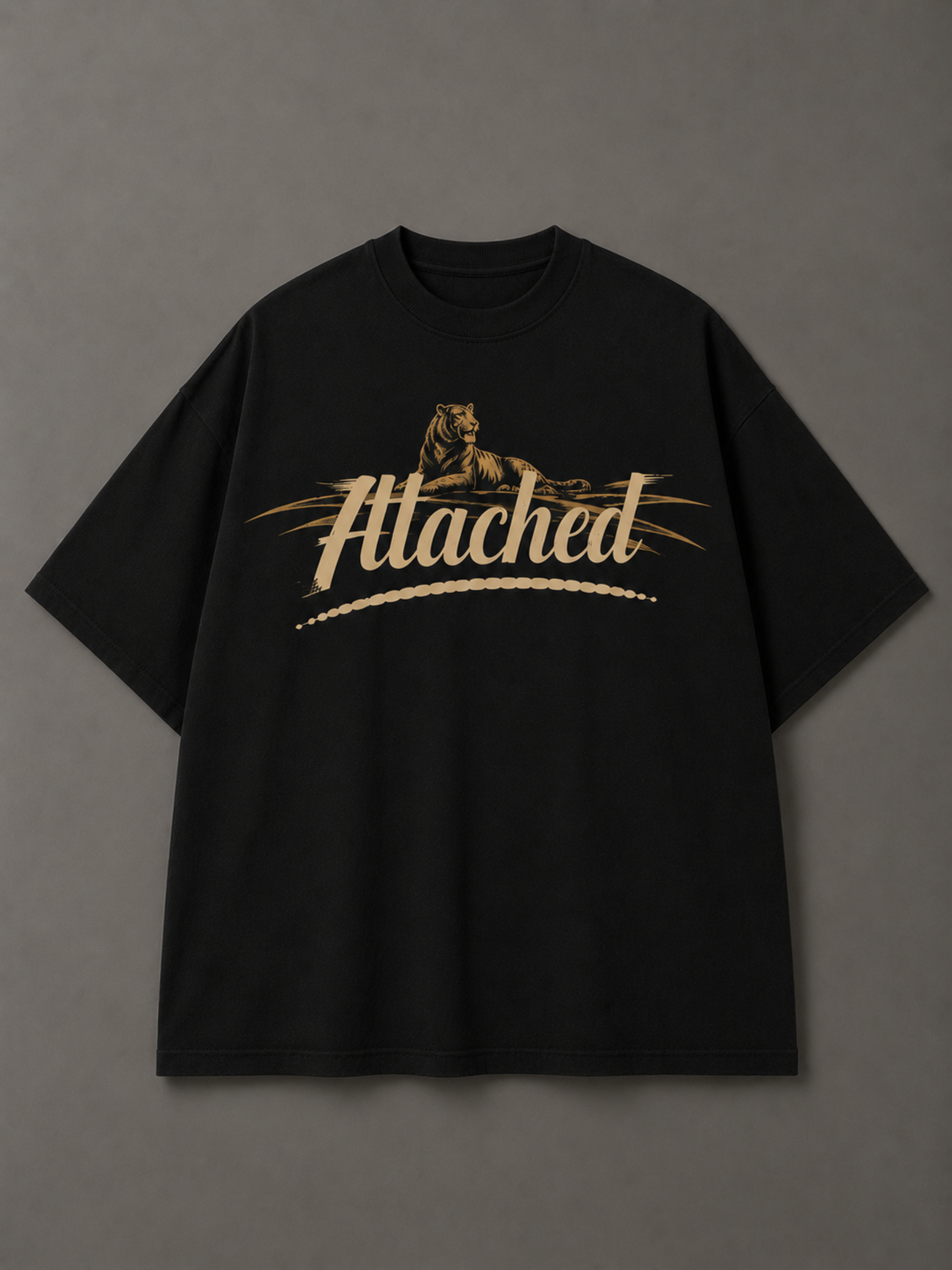 Midnight Panther Oversized Tee - Women