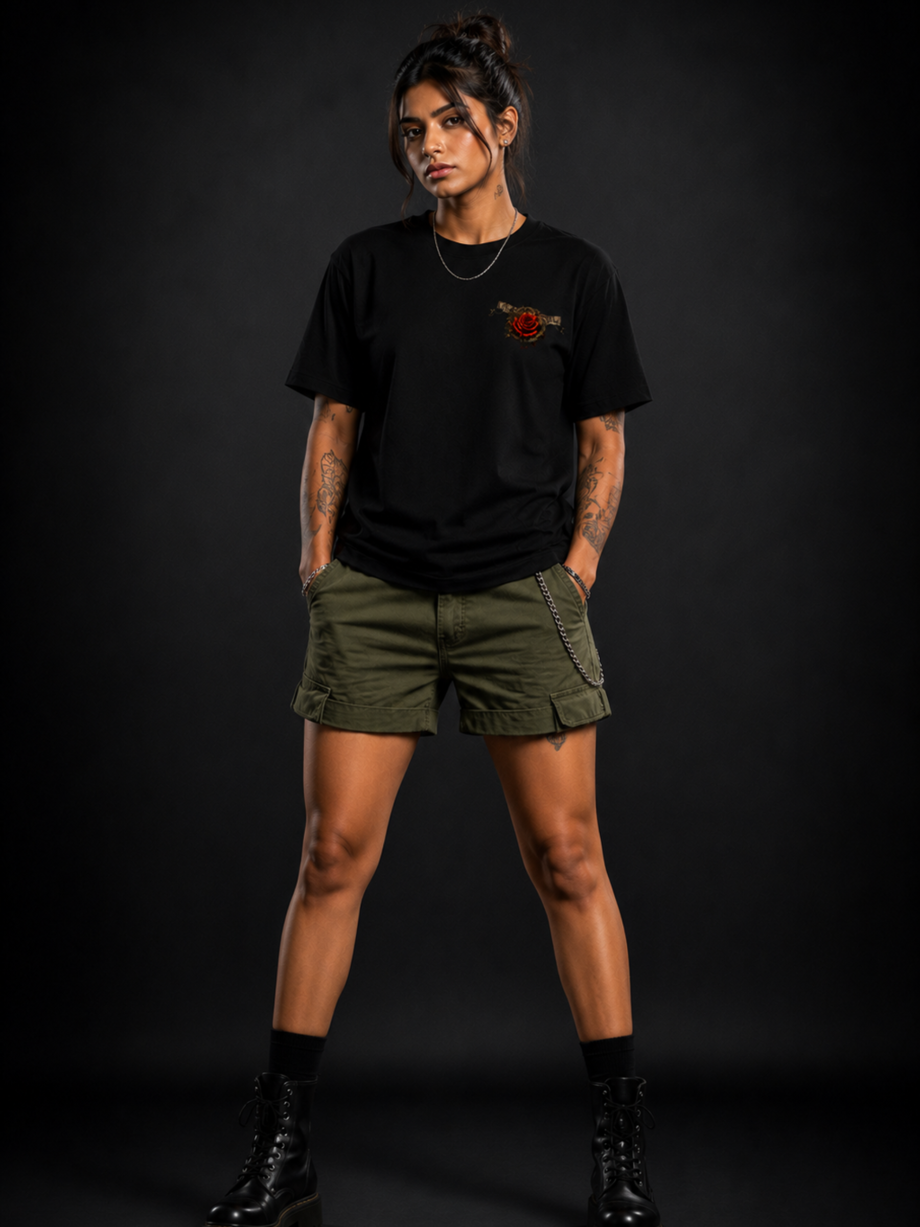 GNR Vintage Rock Oversized T-Shirt - Women