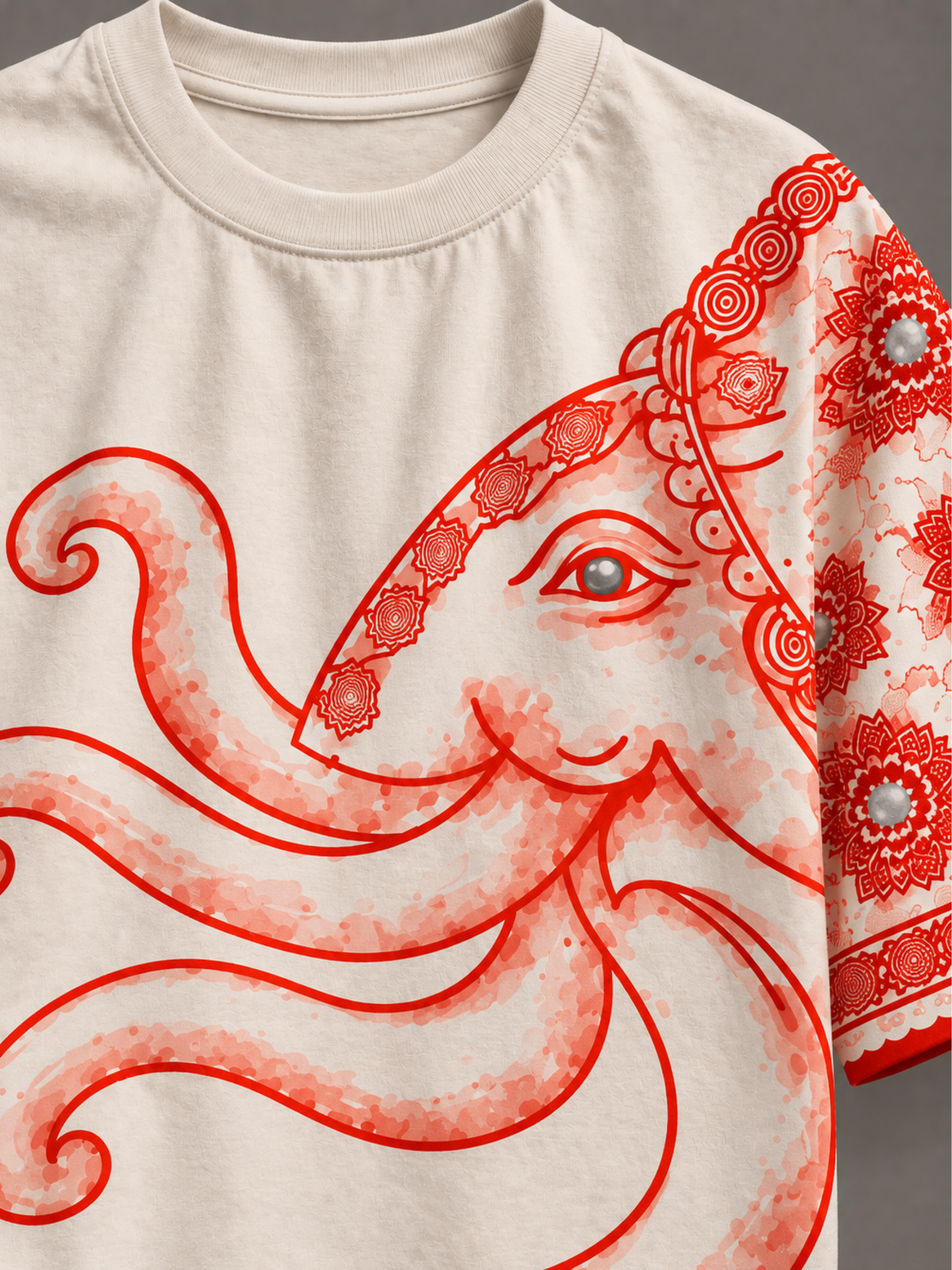 Shubh Labh Oversized Tee - Men