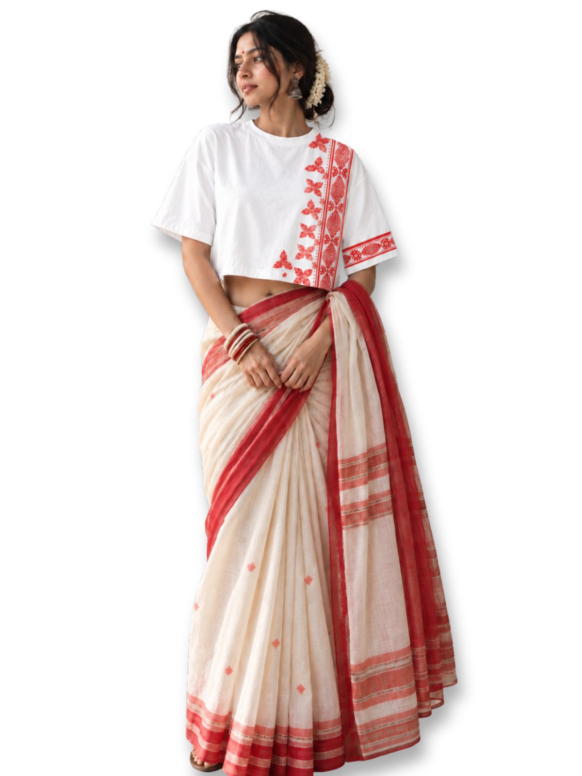 Pujo Croptop - Women
