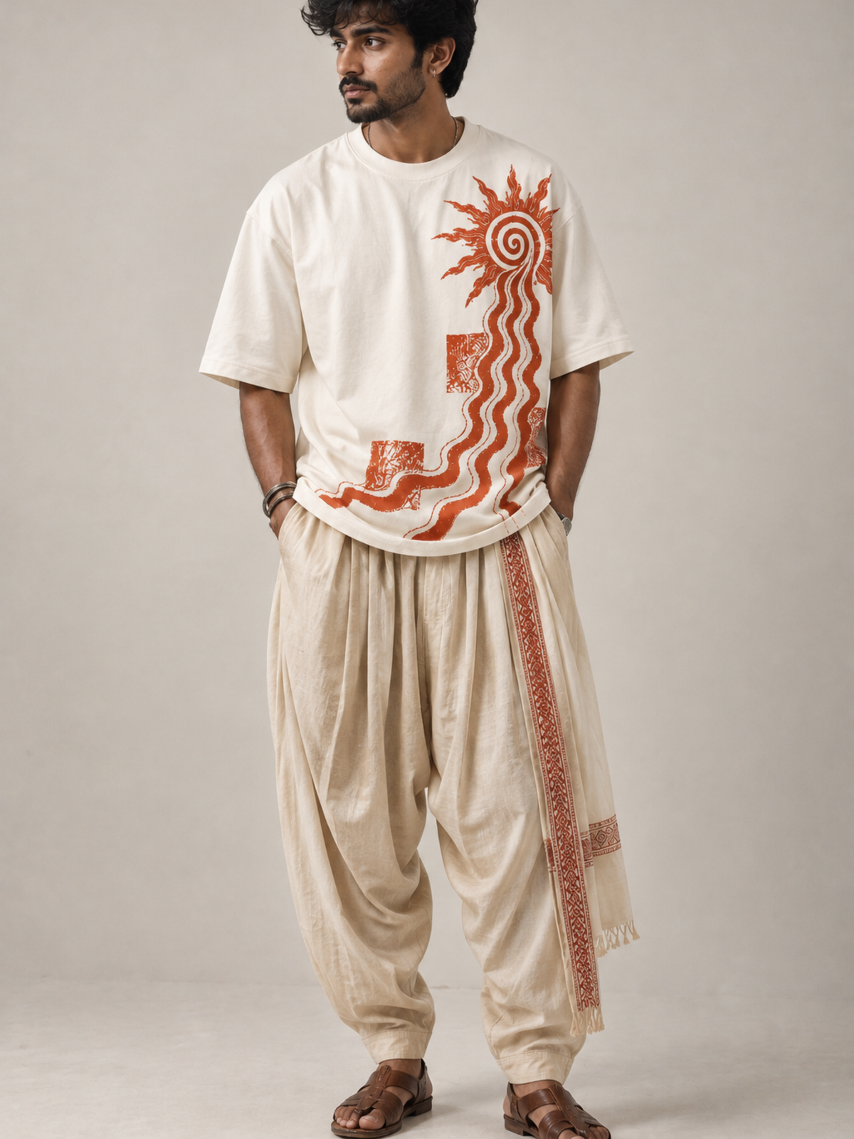 Chitr Oversized Tee - Men