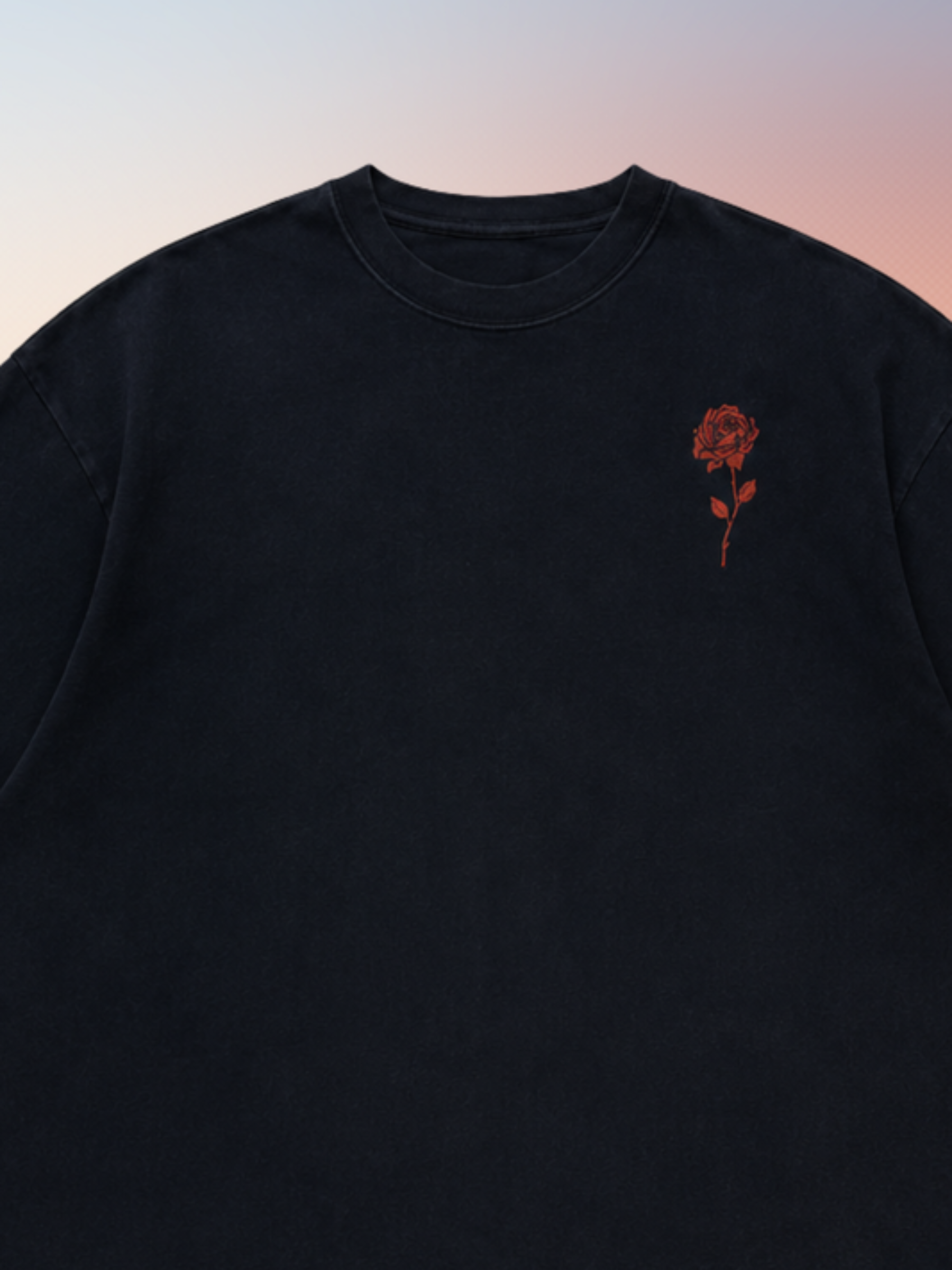 Long Live the Rose Oversized Tee - Women