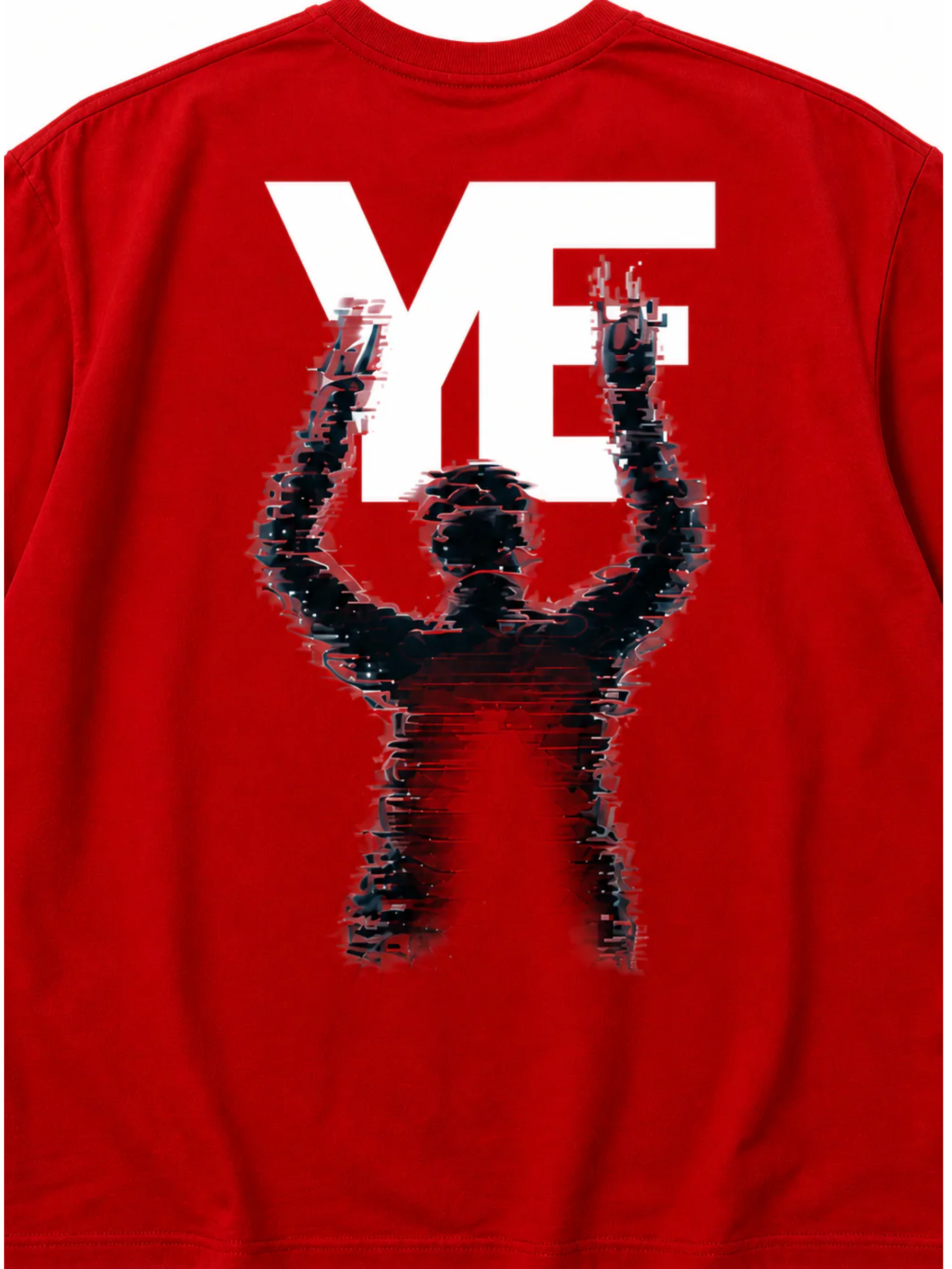 YE Red Concert Ready Oversized Tee- Women