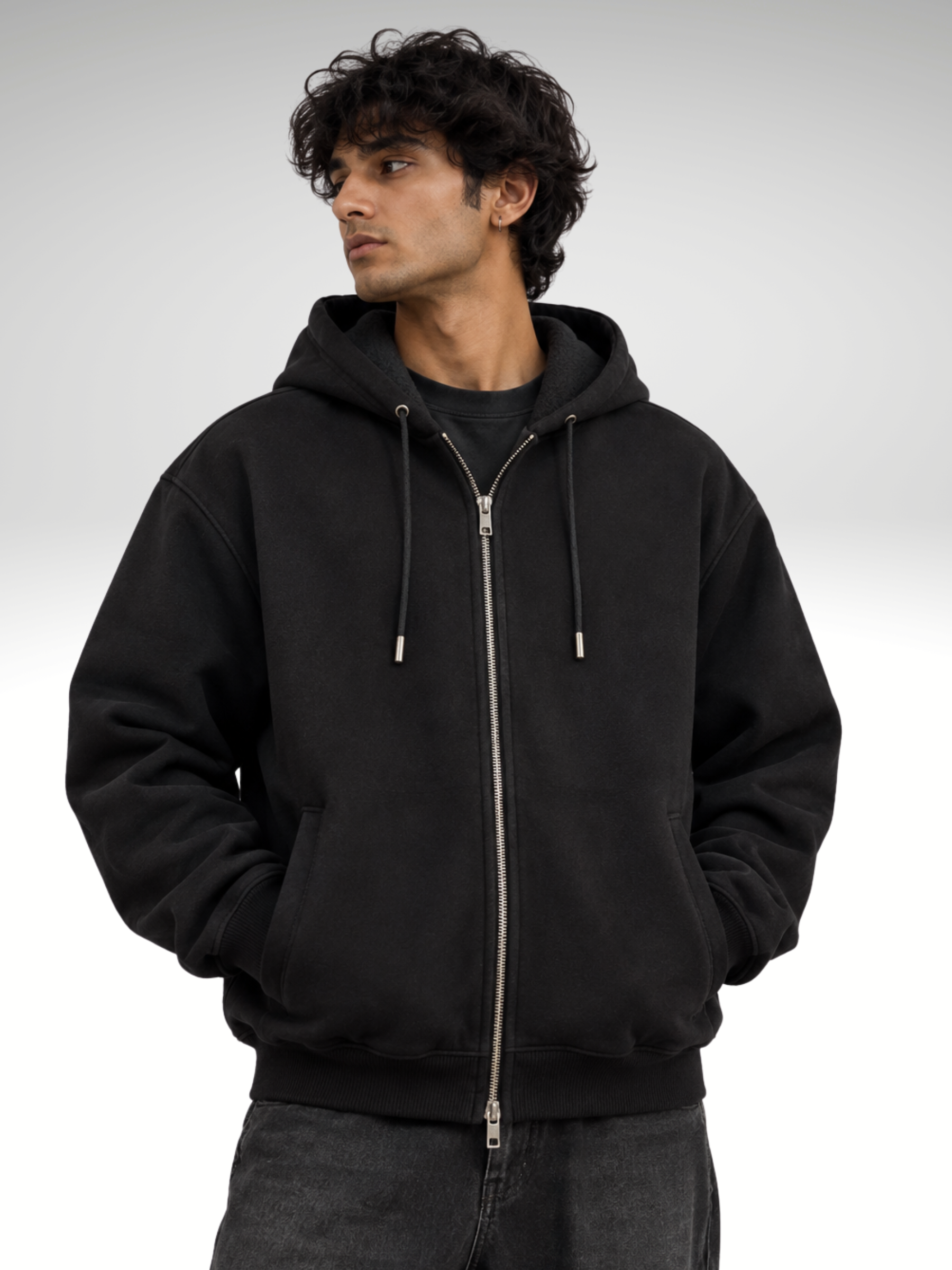 Safarnama Concert BagPack Black hoodie - Men