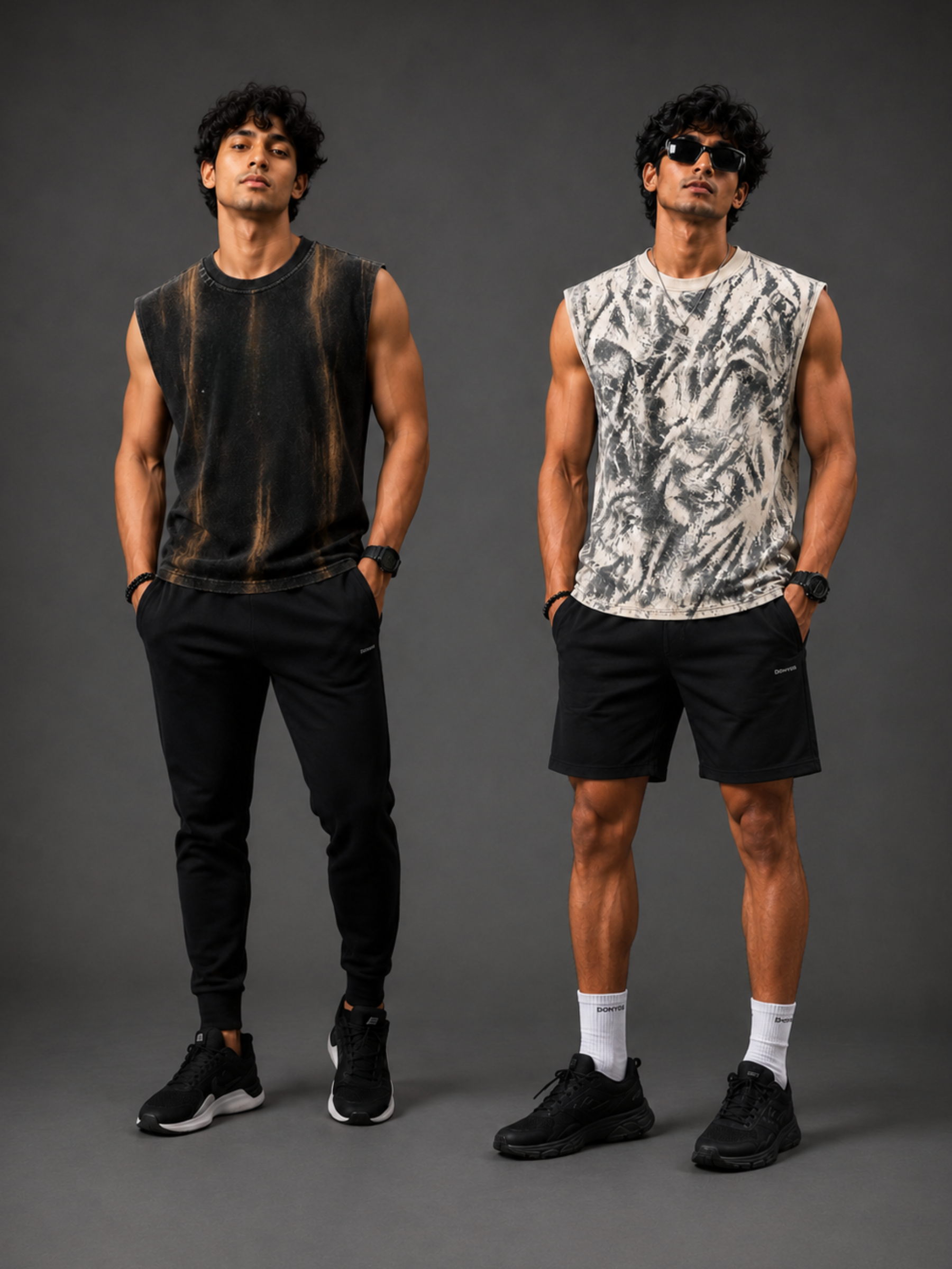 VeloDrive Sport Vest + KineticFlow Mesh Vest - Men's Combo