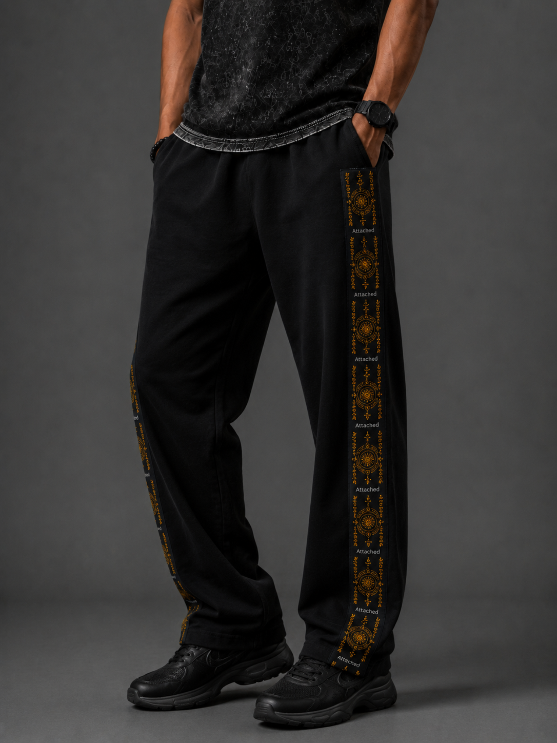 PulseMax Active Set — Athletic Vest + Surge Track Pant (Men)