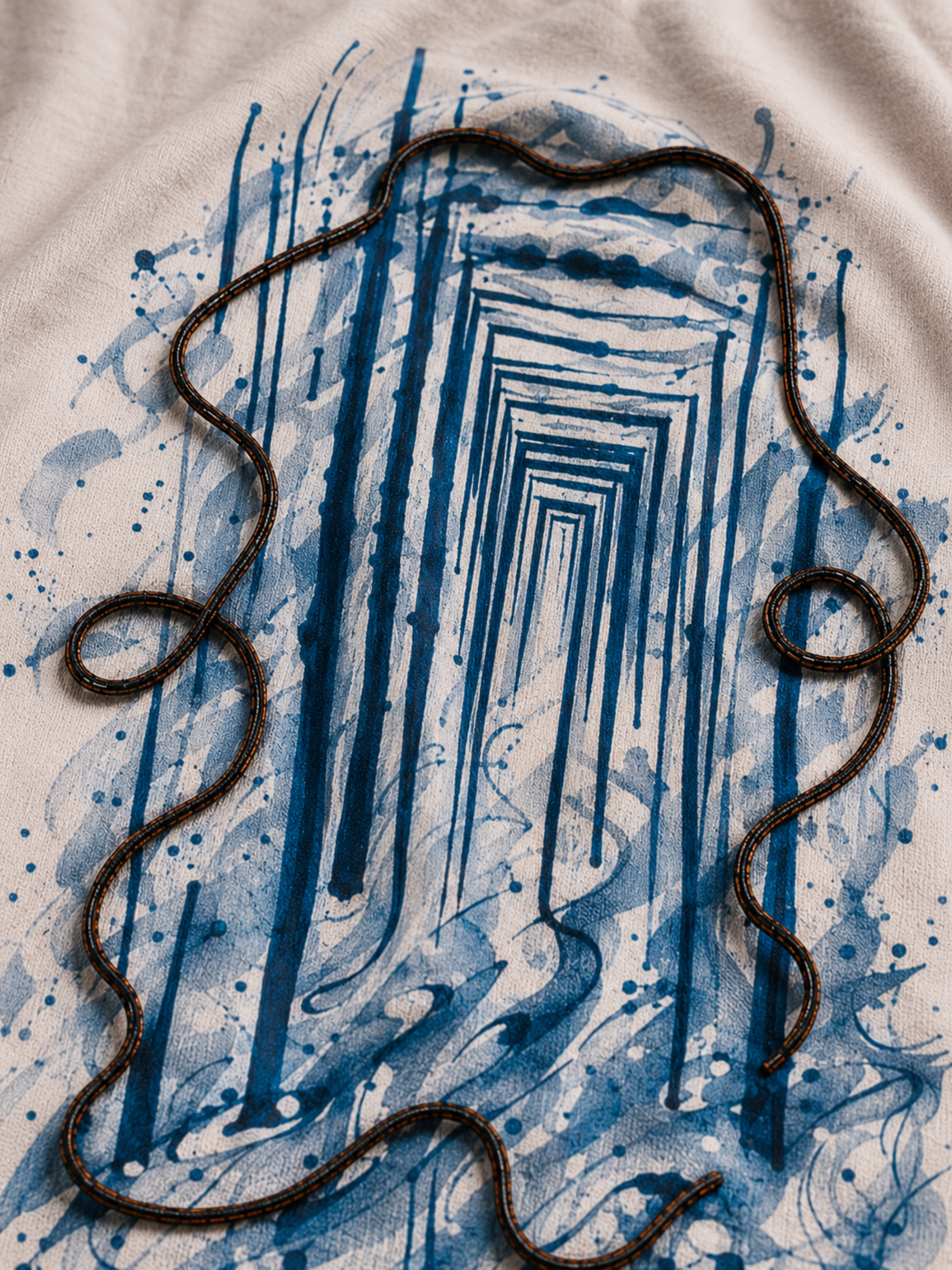 Reverie Oversized Tee White - Men