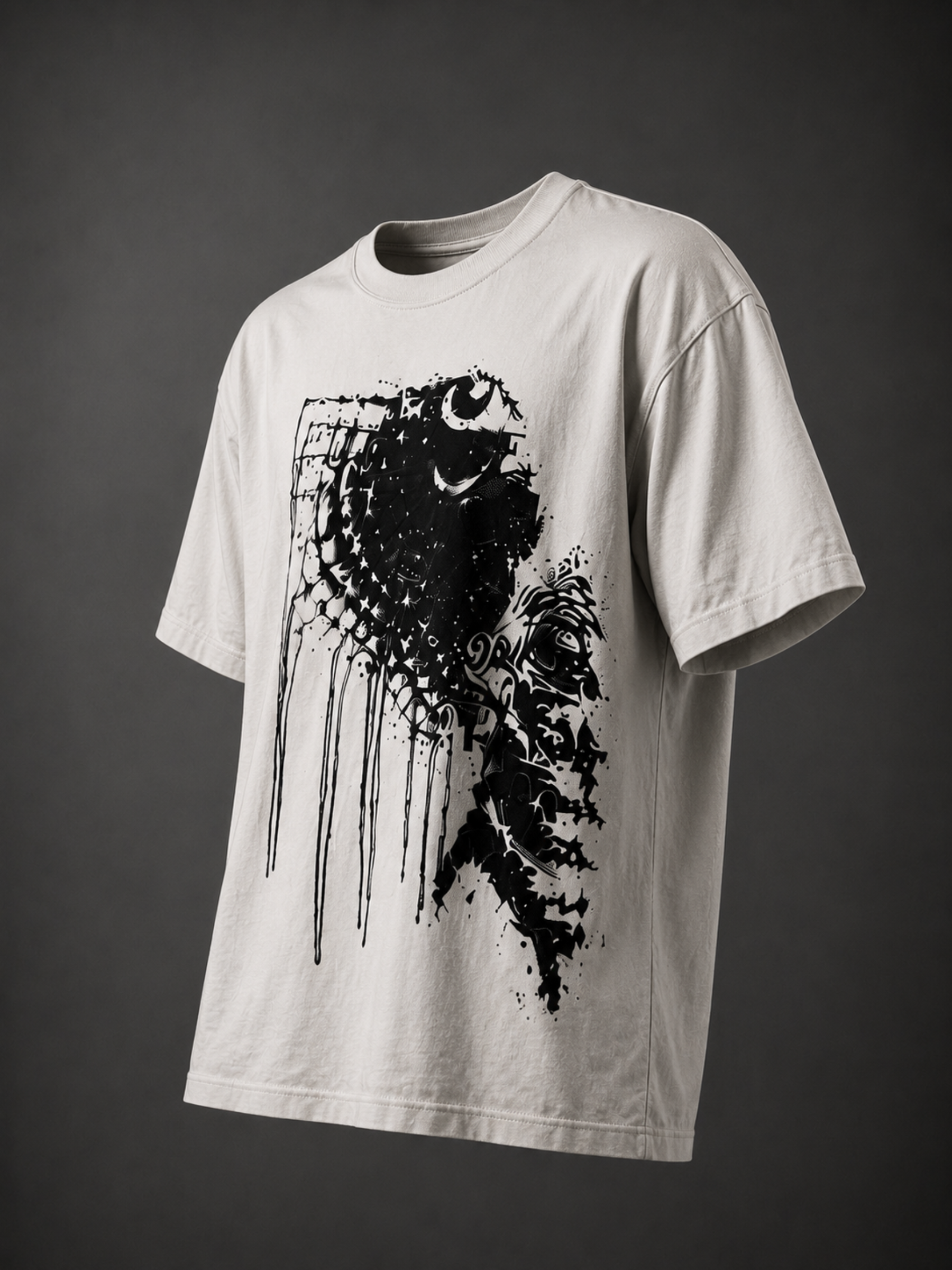 VIGIL Oversized Tee White - Men