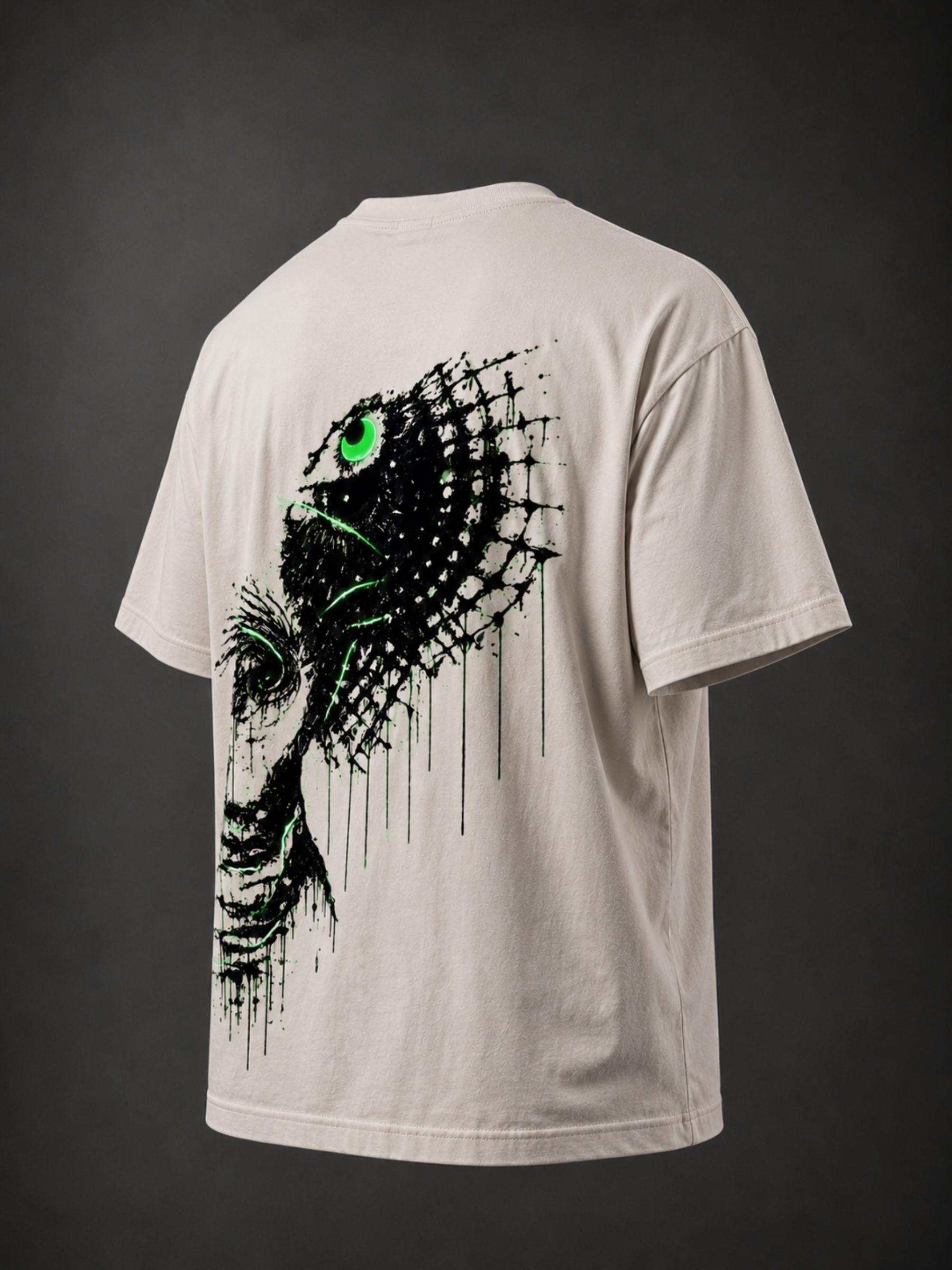 VIGIL Oversized Tee White - Men