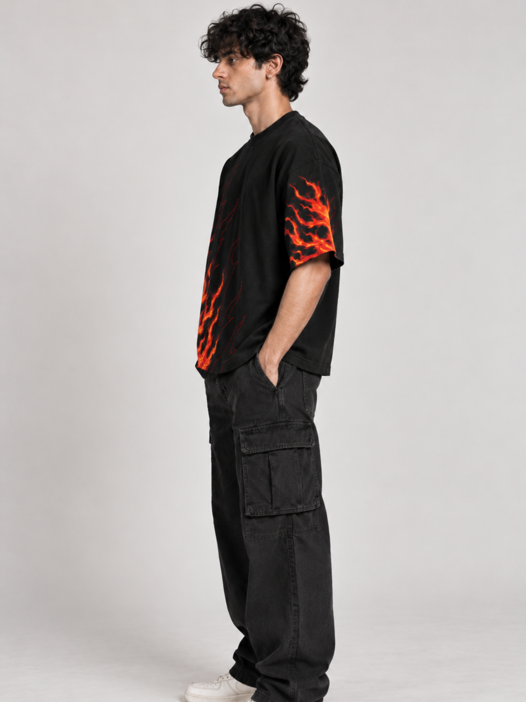 Ignited Oversized Tee - Men