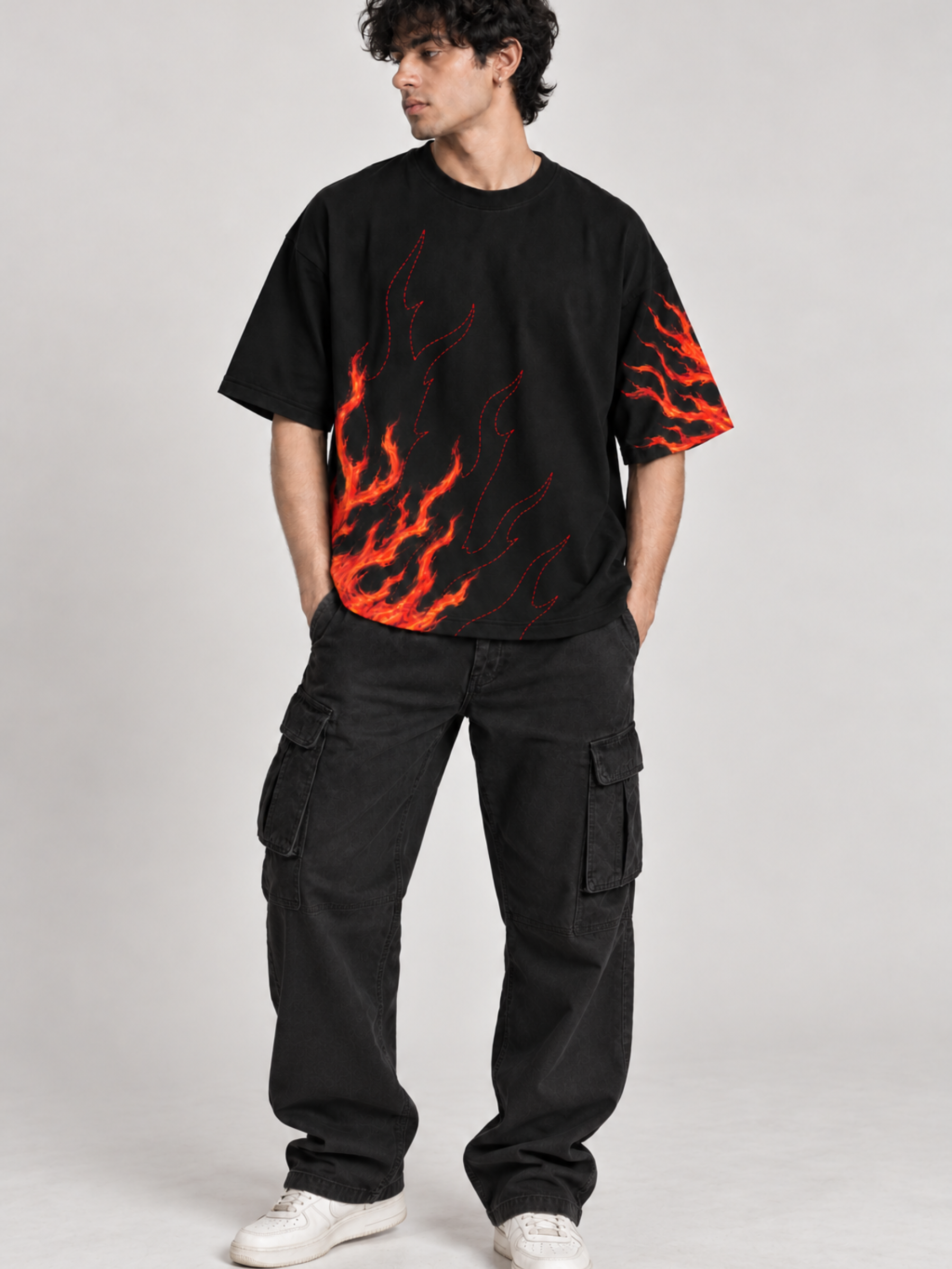 Ignited Oversized Tee - Men