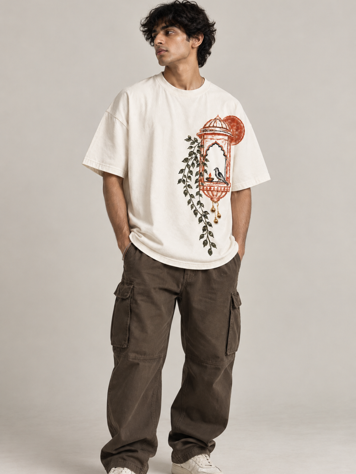 Angan Oversized Tee - Men