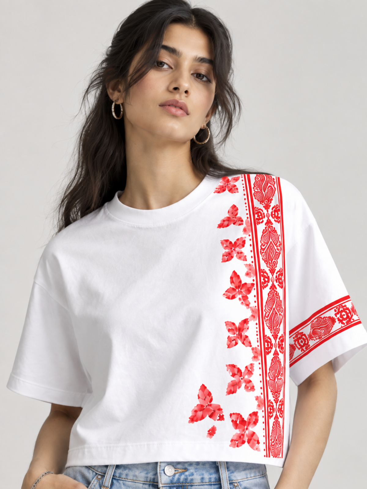 Pujo Croptop - Women