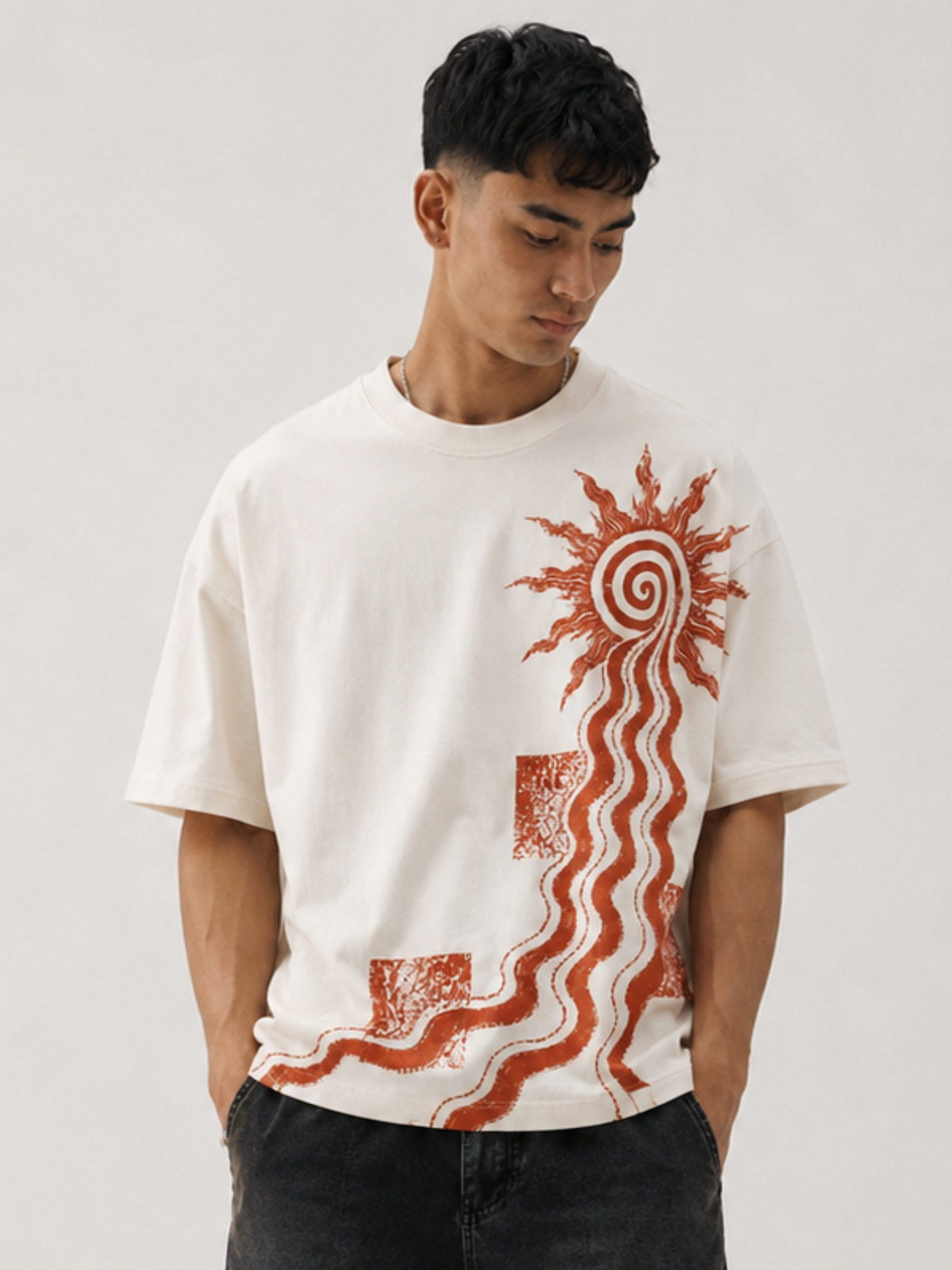 Chitr Oversized Tee - Men