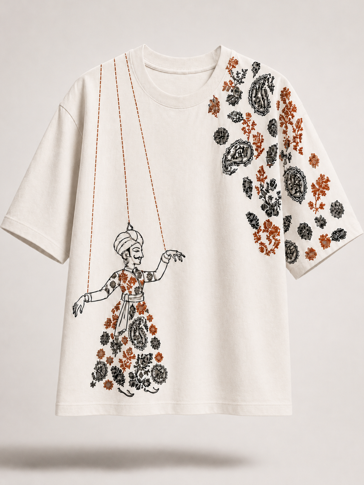 Kathputli Oversized Tee - Women