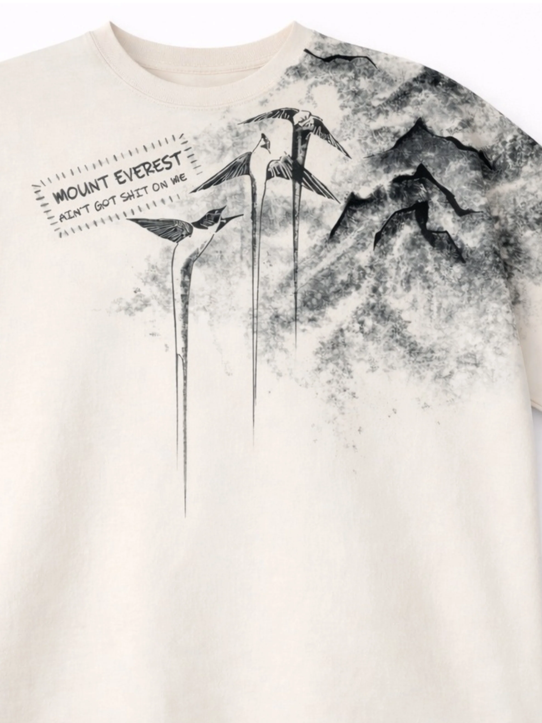 Mount Everest Oversized Tee - Women