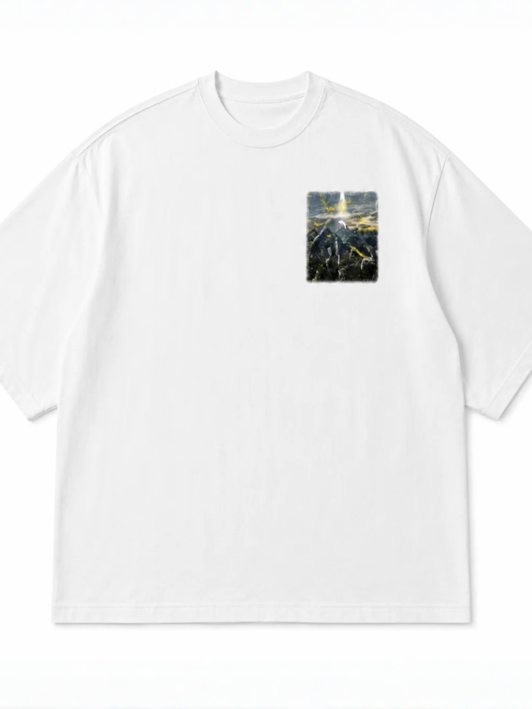 YE Bully White Concert Ready Oversized - Men